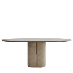 Pimar Limestone Dining Tables<Monolithus Pimar Natural Stone Dining Table by Apospersano