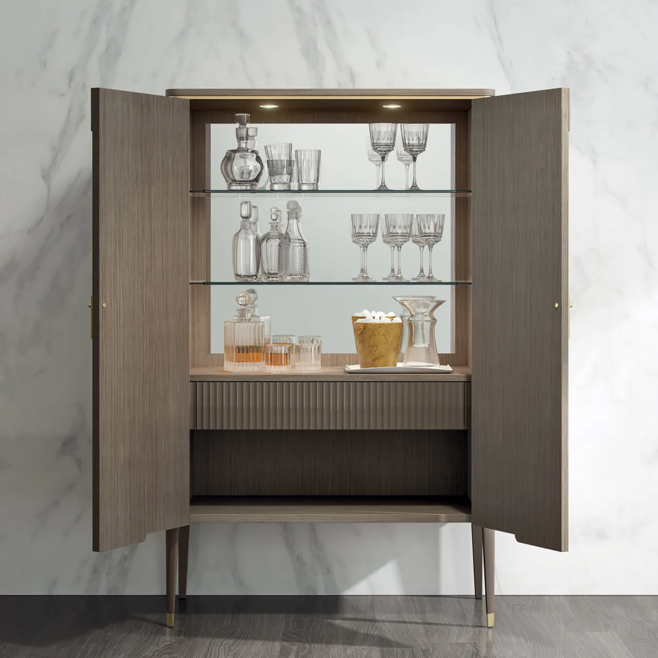 Bellani Bar Cabinets<Montecarlo Bar Cabinet