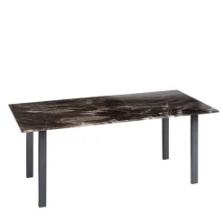 La Sartoria del Marmo by Lombardi Marmi Dining Tables<Montecristo Noir Saint Laurent Dining Table