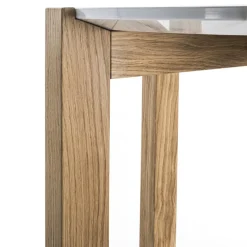 Durame Side Tables<Moon 2 Round White Marble Side Table