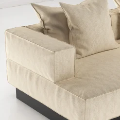 Giopagani Sofas<Moonage Daydream White Dedar Grand Natte' Fabric Modular Sofa