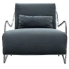 Exteta Outdoor Armchairs<Moonlight Blue and Silver Low Armchair