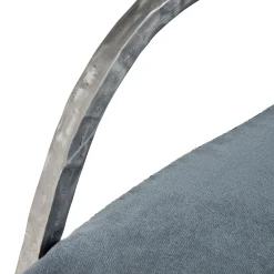 Exteta Outdoor Armchairs<Moonlight Blue and Silver Low Armchair