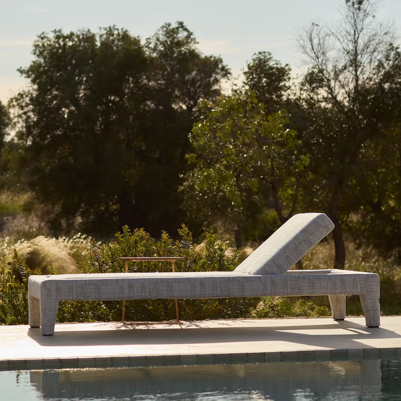 Exteta Outdoor Chaises & Daybeds<Moonlight Soft Fabric Sun Lounger by Paola Navone Otto Studio
