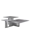 Giorgio Collection Nesting Tables<Moonlight Triple Cocktail Table