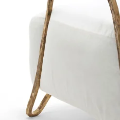 Exteta Outdoor Armchairs<Moonlight White and Gold High Armchair