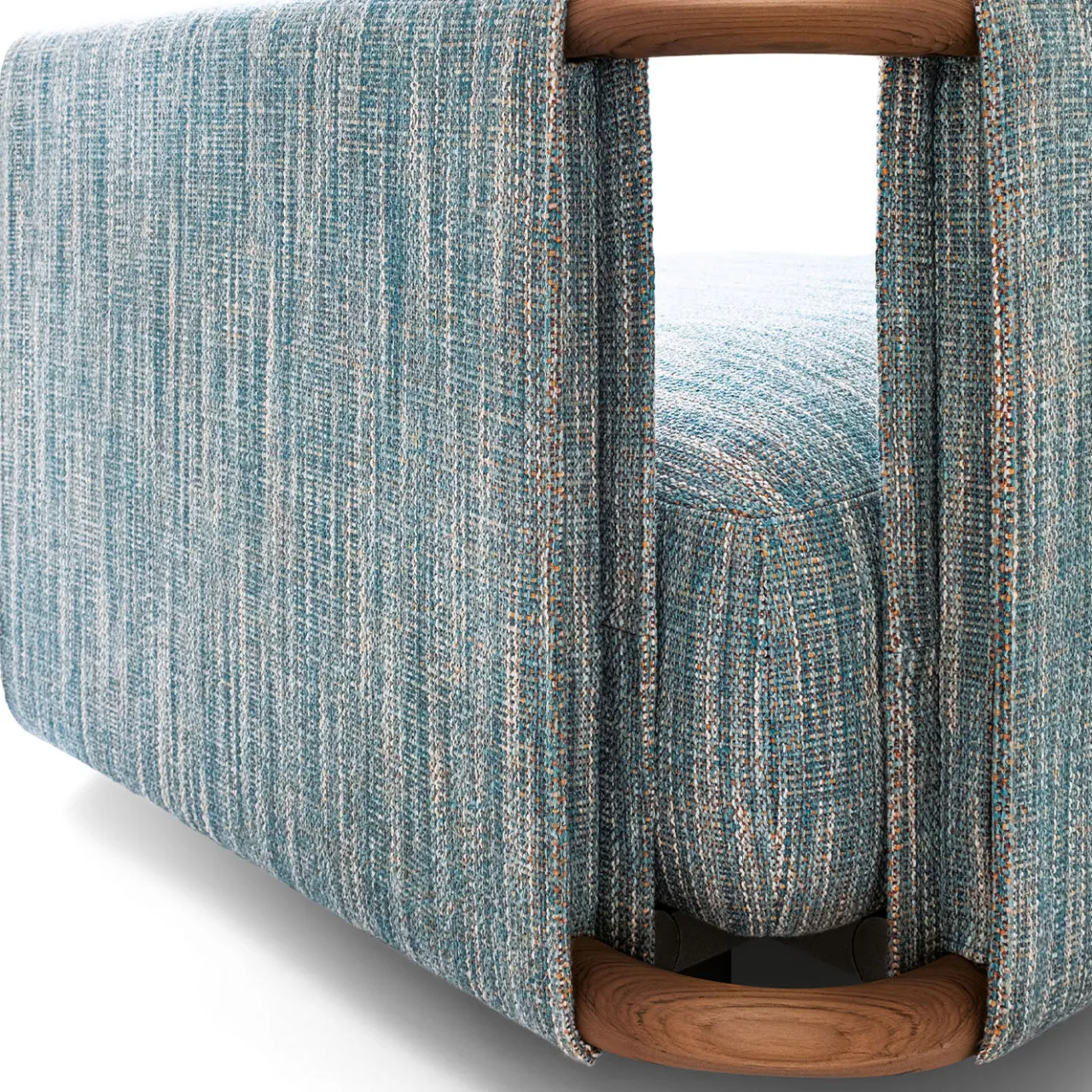 Giorgetti Outdoor Sofas & Benches<Moorea Key West Modular Blue Outdoor Sofa #2