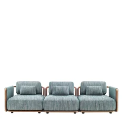 Giorgetti Outdoor Sofas & Benches<Moorea Key West Modular Blue Outdoor Sofa #3