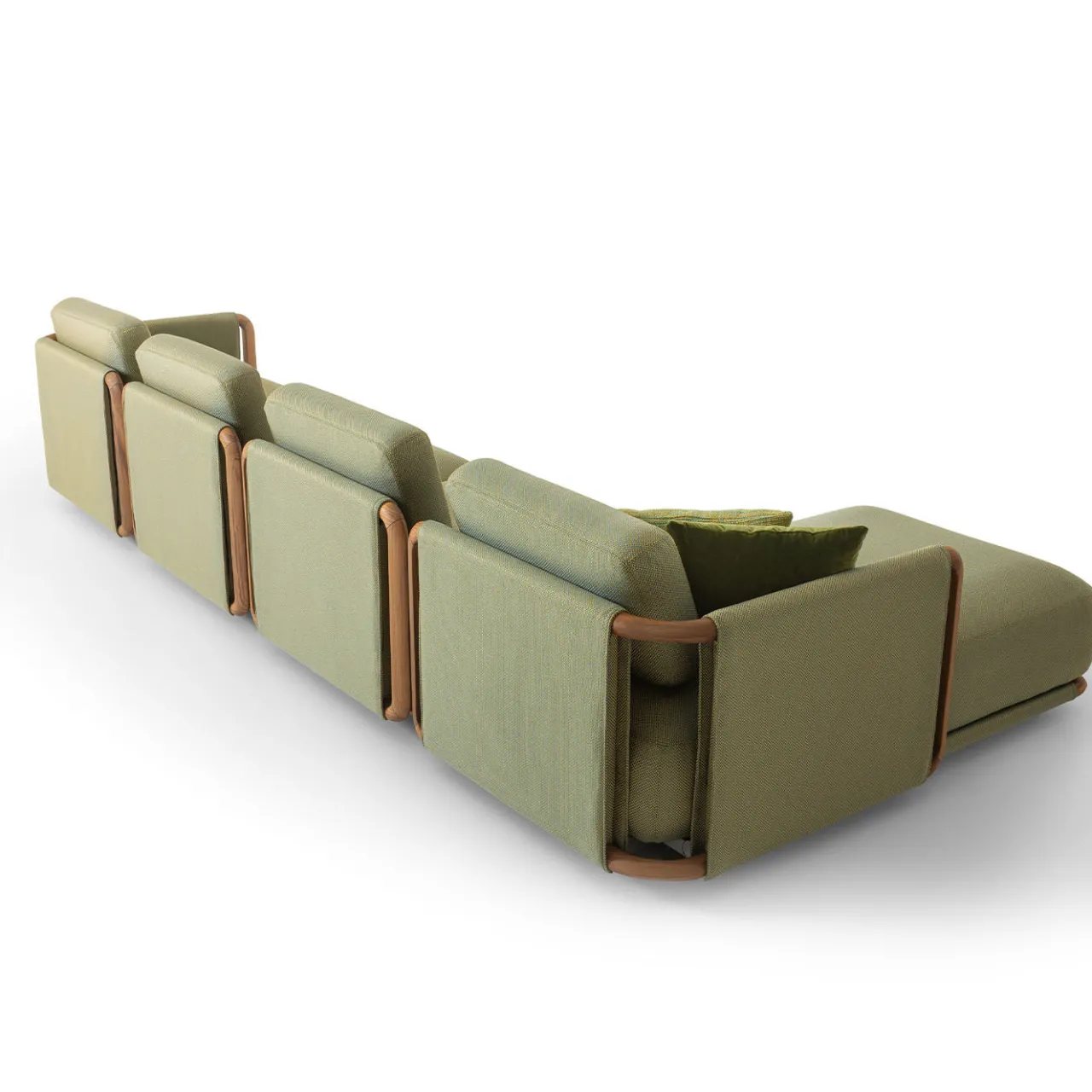 Giorgetti Outdoor Sofas & Benches<Moorea Magnetic Modular Citron Outdoor Sofa
