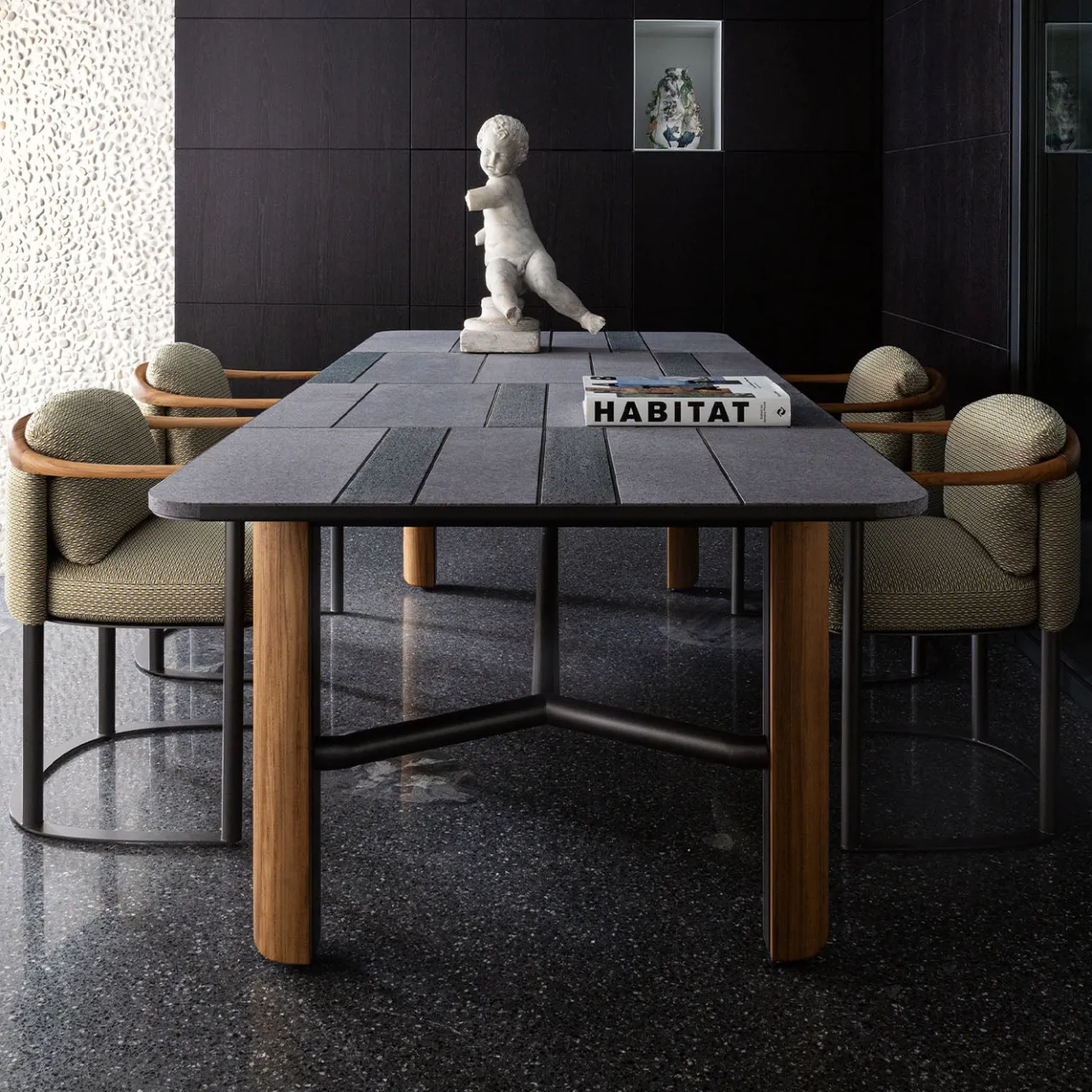 Giorgetti Outdoor Chairs & Stools<Moorea Marina Olive Outdoor Chair
