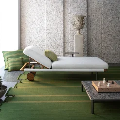 Giorgetti Outdoor Chaises & Daybeds<Moorea Tulum White Sunbed