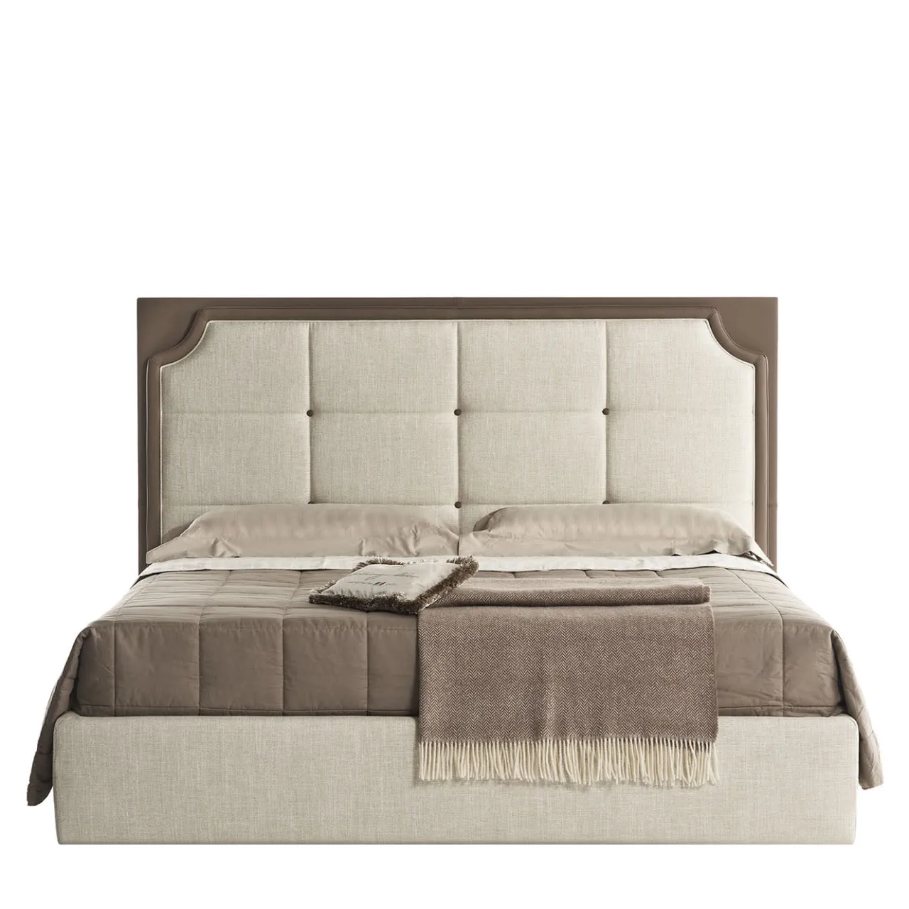 Bedding Atelier Beds<Morgan - P - Beige Double Bed