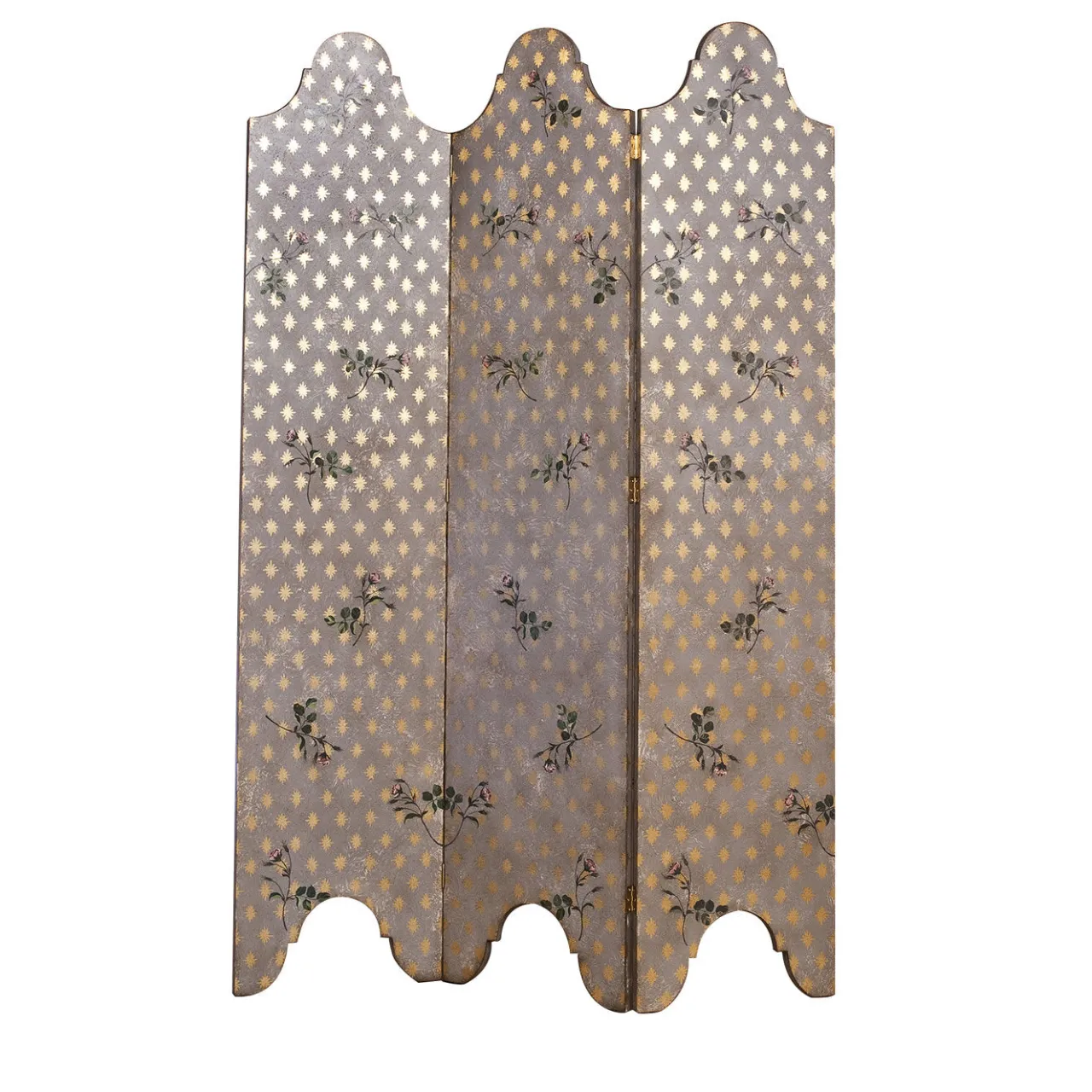 Porte Italia Room Dividers<Moro Gold and Gray Screen