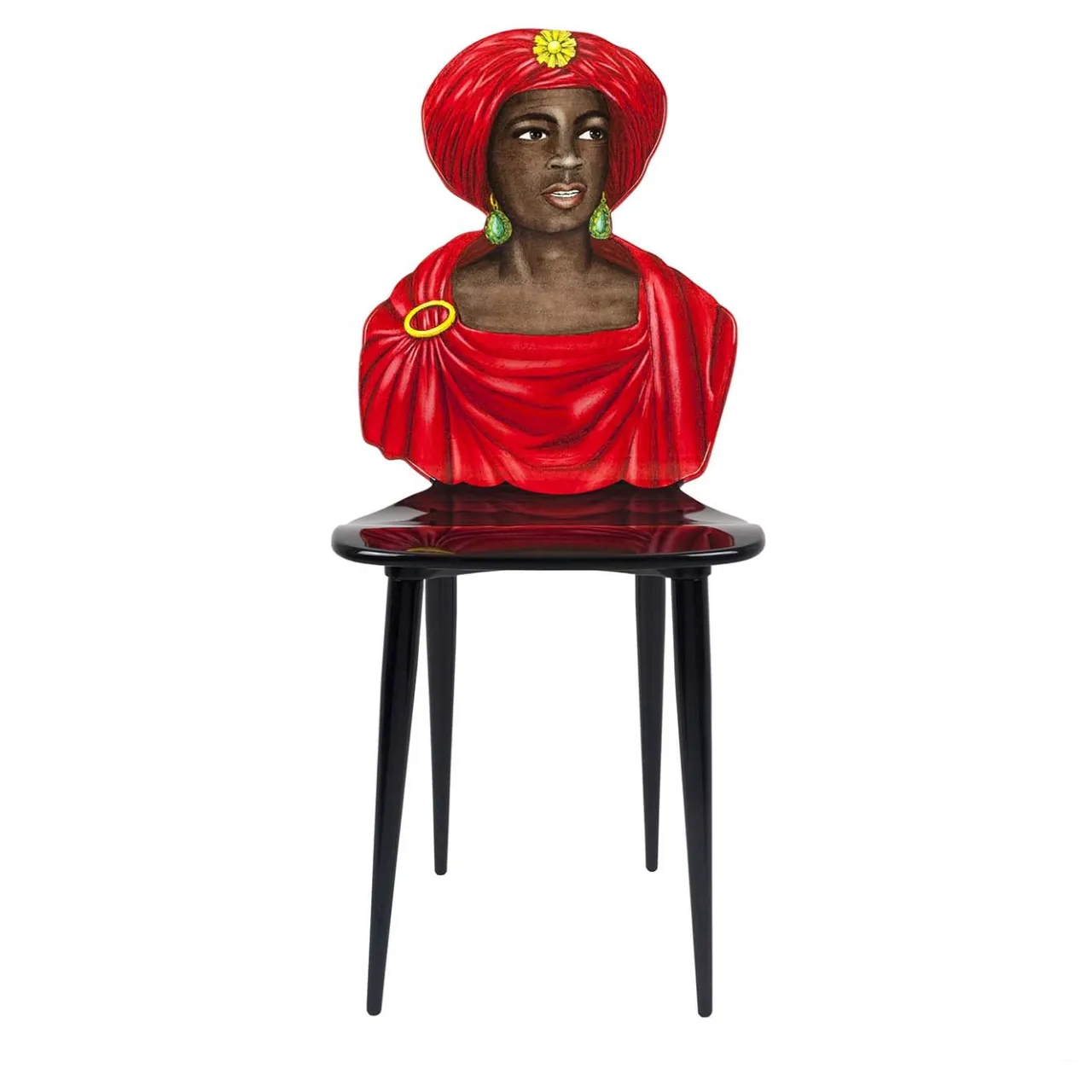 Fornasetti Chairs<Moro Red Chair