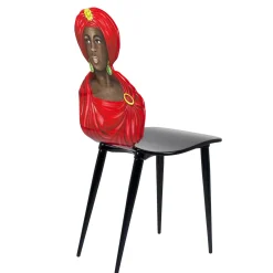 Fornasetti Chairs<Moro Red Chair