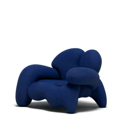 Meritalia Armchairs<Morphologica Blue Bouclé Armchair
