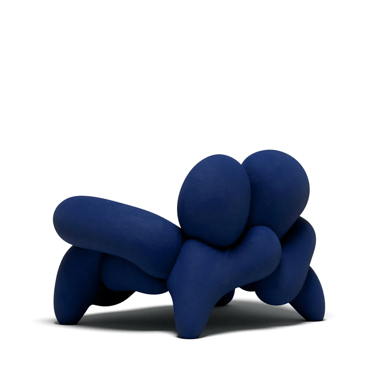 Meritalia Armchairs<Morphologica Blue Bouclé Armchair