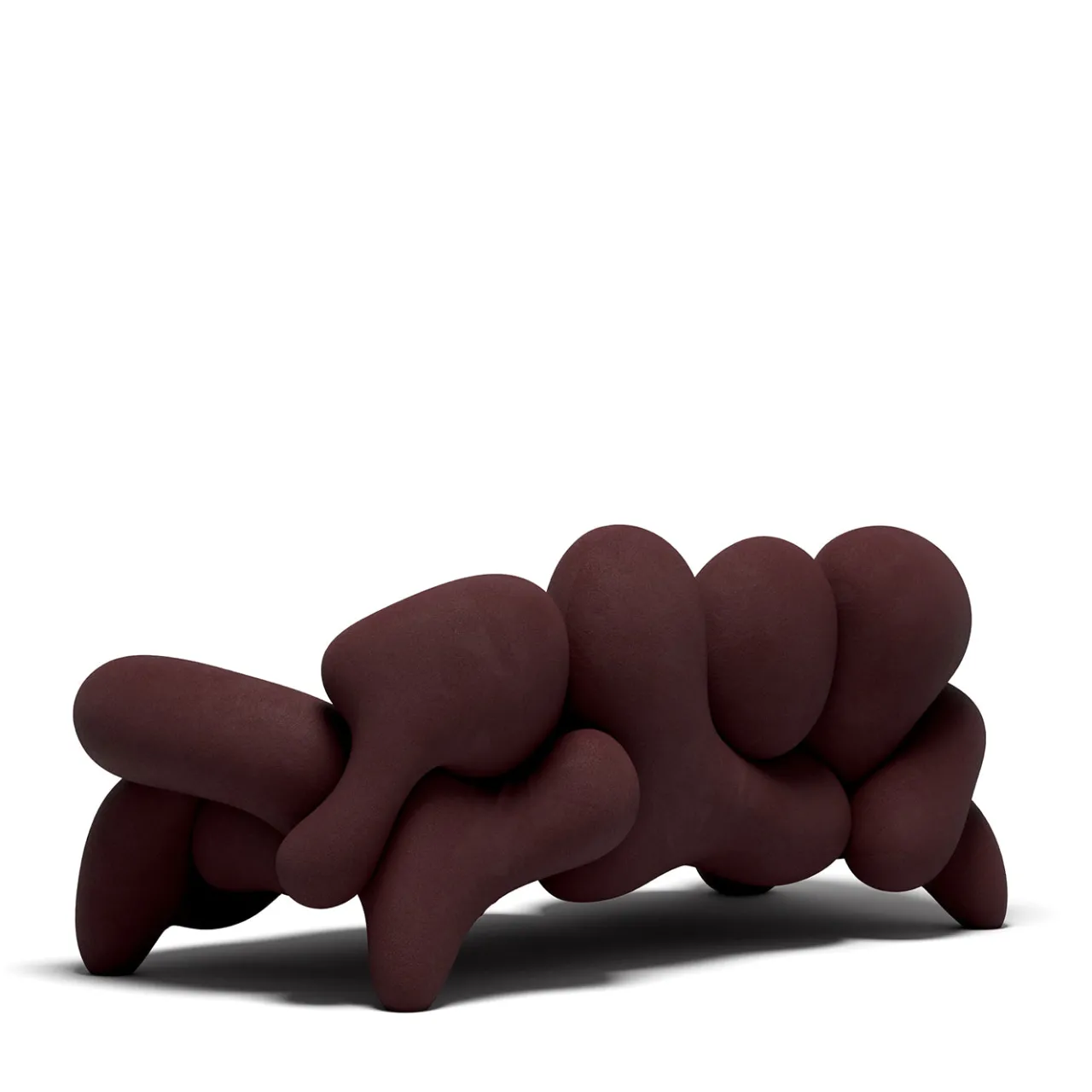 Meritalia Sofas<Morphologica Brown Bouclé Sofa