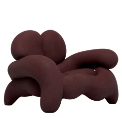 Meritalia Armchairs<Morphologica Brown Bouclé Armchair