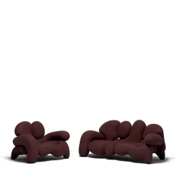 Meritalia Armchairs<Morphologica Brown Bouclé Armchair