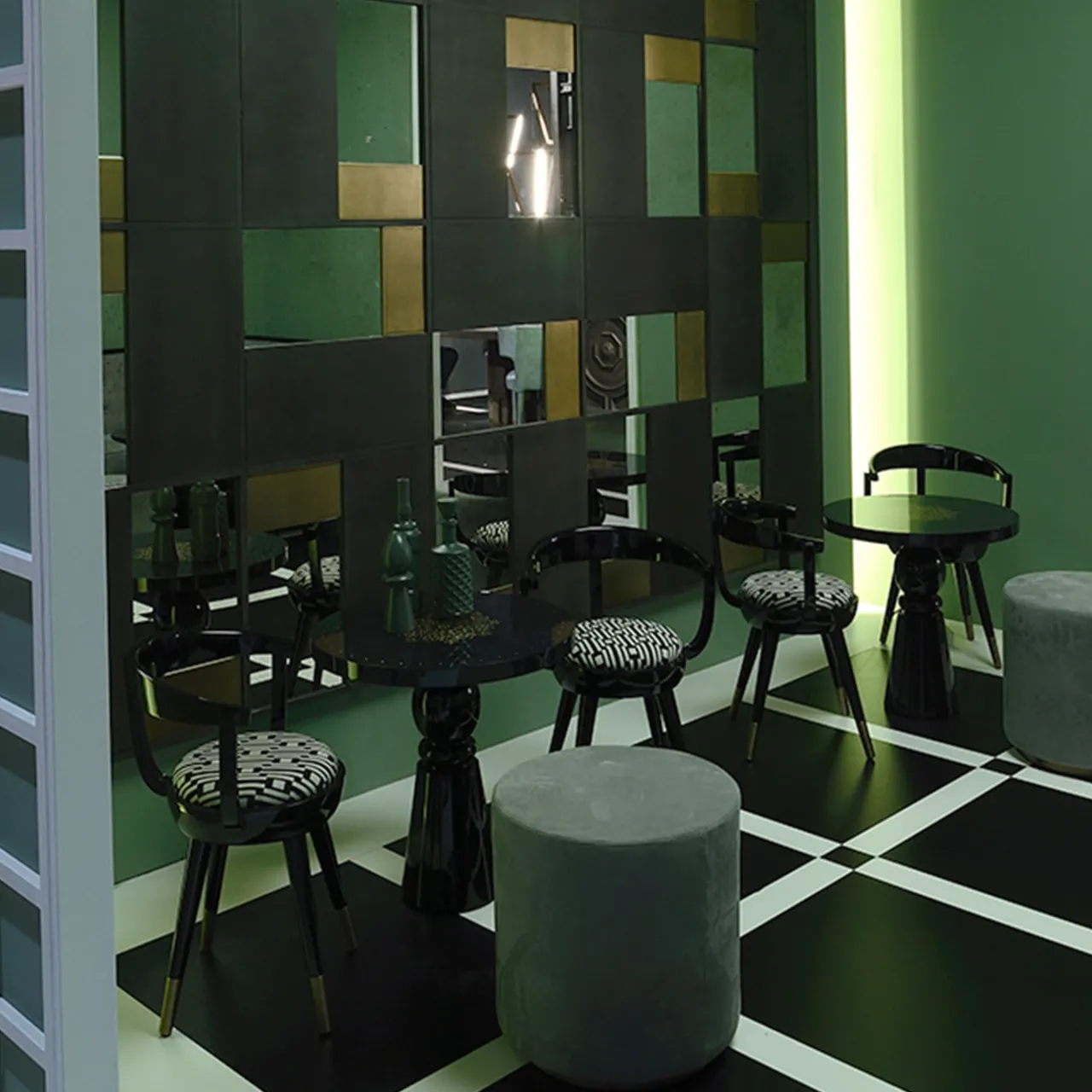 Fratelli Boffi Ottomans & Poufs<Morris Stool by Archer Humphryes Architects