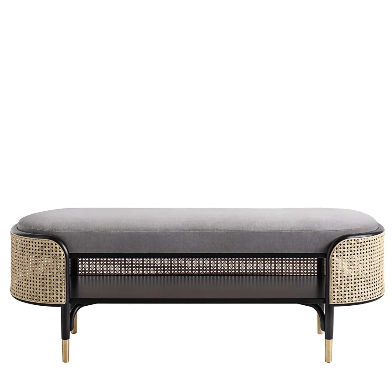 Gebrüder Thonet Vienna GmbH (GTV) – Wiener GTV Design Benches<Mos Bench with Cushion by GamFratesi