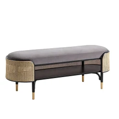 Gebrüder Thonet Vienna GmbH (GTV) – Wiener GTV Design Benches<Mos Bench with Cushion by GamFratesi