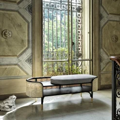 Gebrüder Thonet Vienna GmbH (GTV) – Wiener GTV Design Benches<Mos with Partial Cushion Bench by GamFratesi