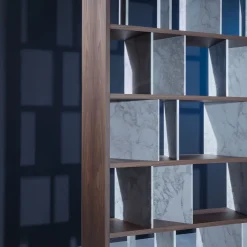 Exto Bookcases<Moscova Bookcase in Mocha color