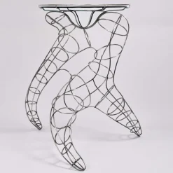 Alice Crepaldi Bistro Tables<Mr Joe Metal High Table with Murano Glass Top