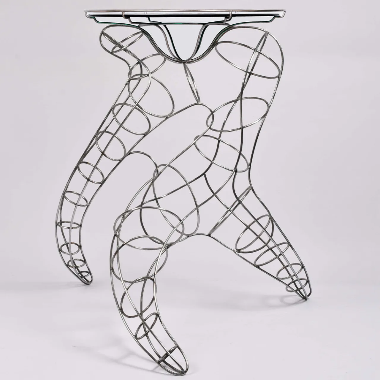 Alice Crepaldi Bistro Tables<Mr Joe Metal High Table with Murano Glass Top