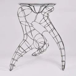 Alice Crepaldi Bistro Tables<Mr Joe Metal High Table with Murano Glass Top