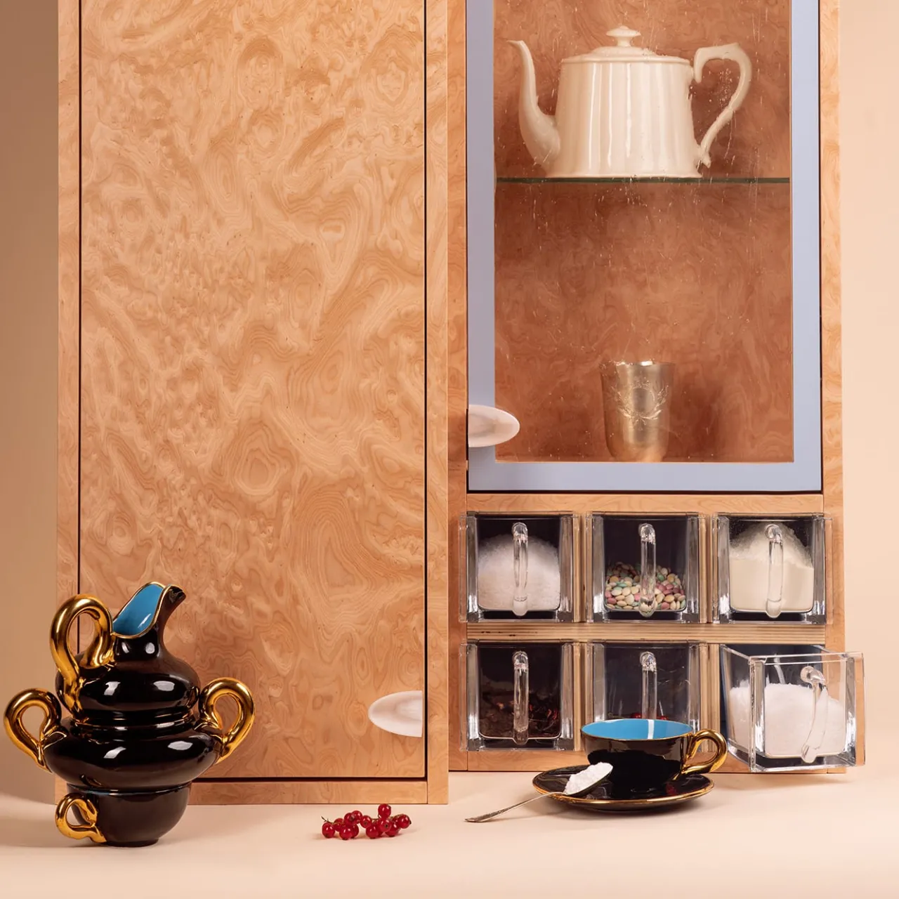 M'AMA Interni + di Federica Zama Cabinets<Mrs Pott Brown Briarwood Cabinet