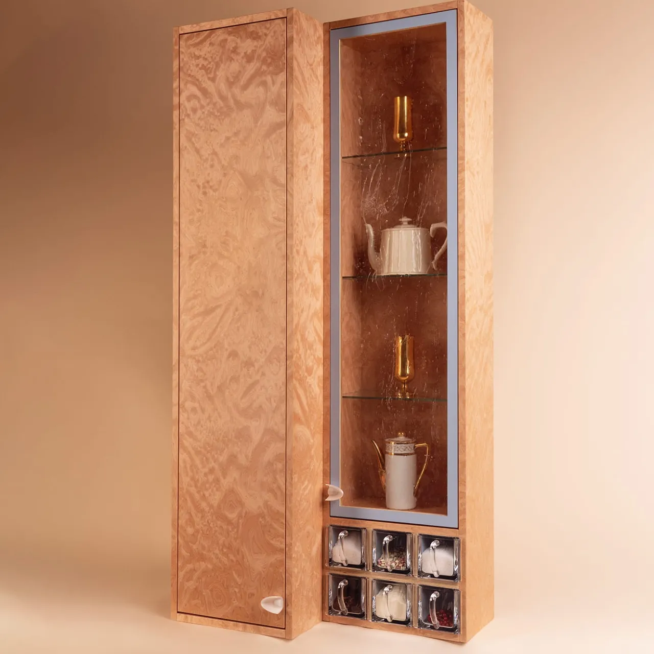 M'AMA Interni + di Federica Zama Cabinets<Mrs Pott Brown Briarwood Cabinet