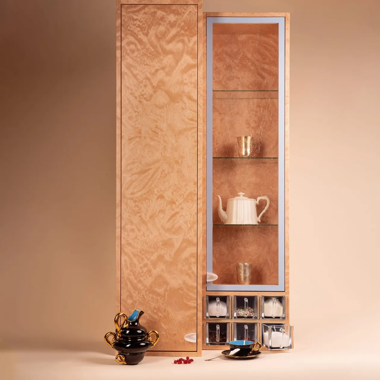 M'AMA Interni + di Federica Zama Cabinets<Mrs Pott Brown Briarwood Cabinet