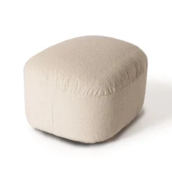 Mantellassi 1926 Ottomans & Poufs<Muffin off white pouf