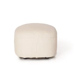 Mantellassi 1926 Ottomans & Poufs<Muffin off white pouf