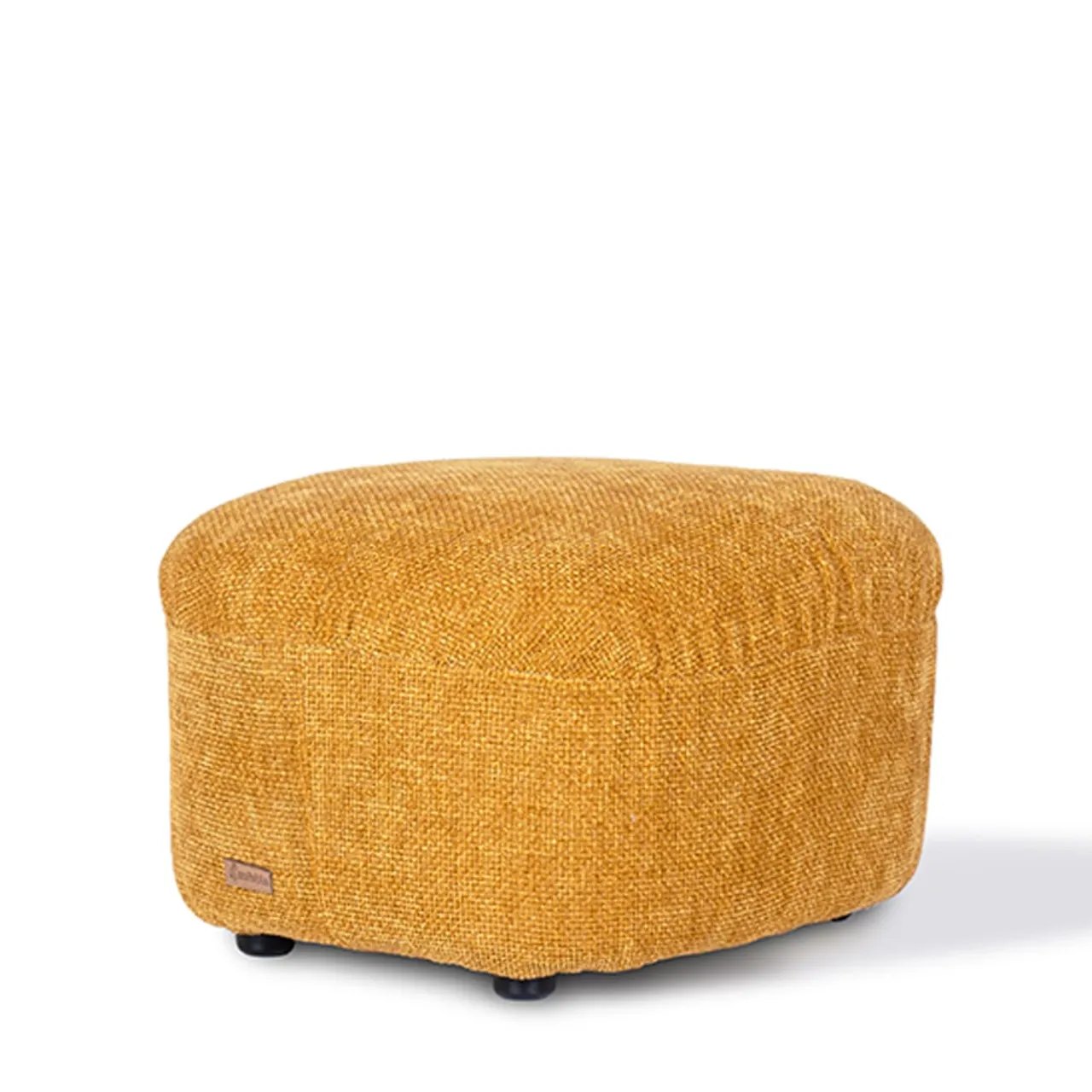 Mantellassi 1926 Ottomans & Poufs<Muffin yellow pouf