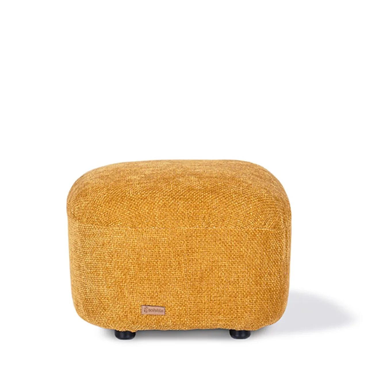 Mantellassi 1926 Ottomans & Poufs<Muffin yellow pouf