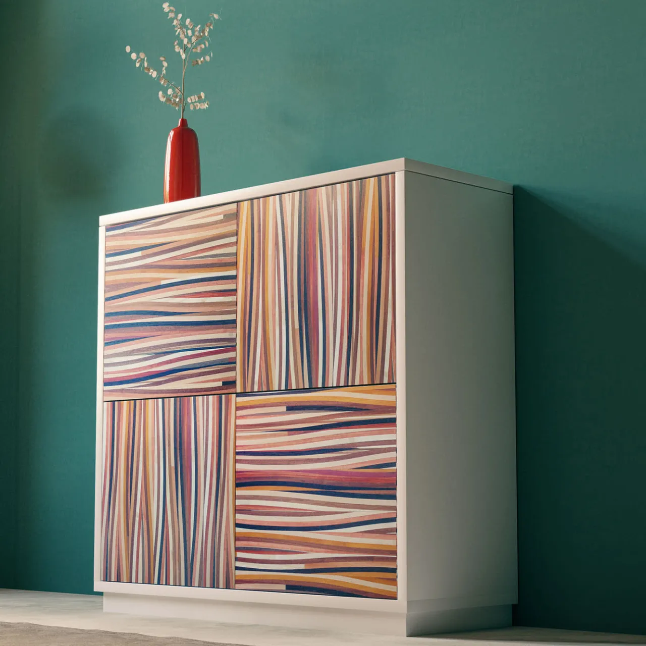 Ferrantelli Falegnameria Cabinets<Multiessenza Square Cabinet
