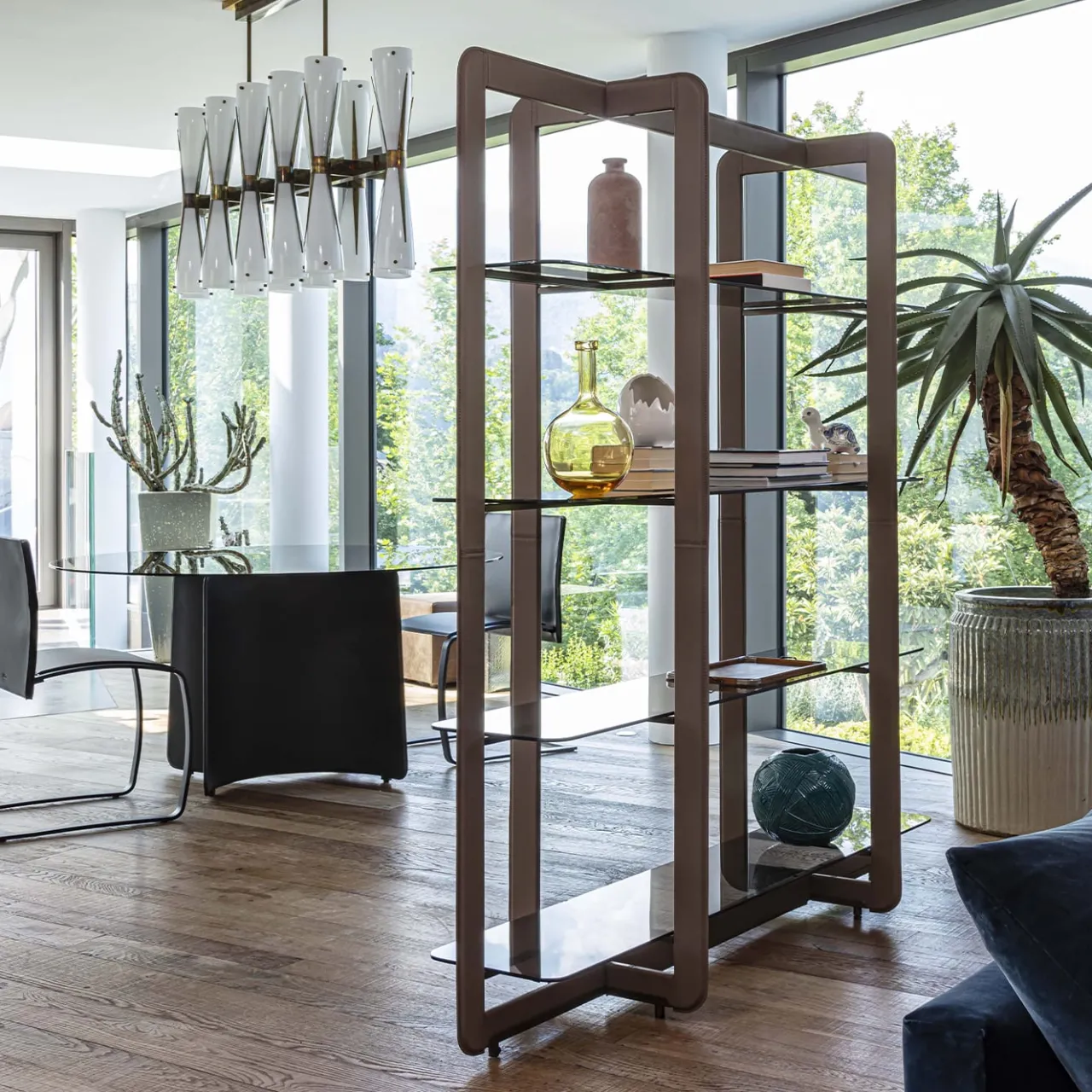 Enrico Pellizzoni Bookcases<Musa Brown Bookcase