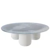 Delmondo Studio Coffee Tables<Mushroom Large Midnight-Blue Coffee Table