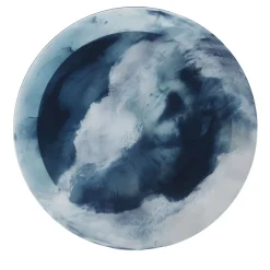 Delmondo Studio Coffee Tables<Mushroom Large Midnight-Blue Coffee Table