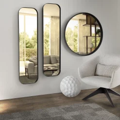 Pacini & Cappellini Armchairs<Mya Swivel Armchair with Solid Ash Base