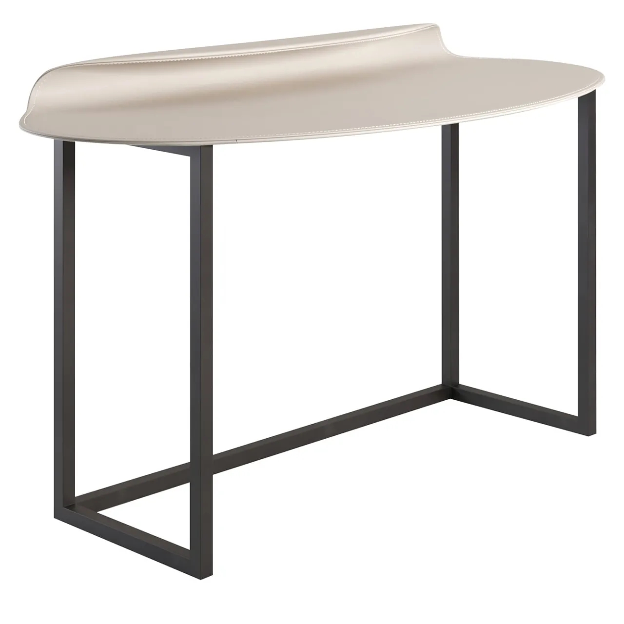 Secolo Desk & Writing Tables<Nakamura Soul White And Black Matte Metal Desk