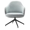 Livoni 1895 Office Chairs<Nantes Blue Swivel Armchair by Balutto Associati