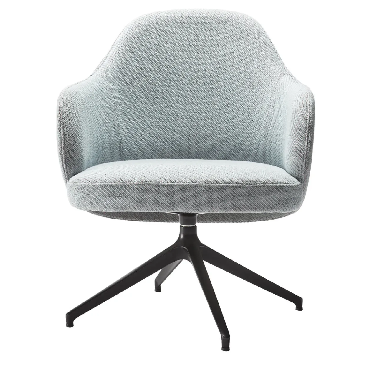 Livoni 1895 Office Chairs<Nantes Blue Swivel Armchair by Balutto Associati