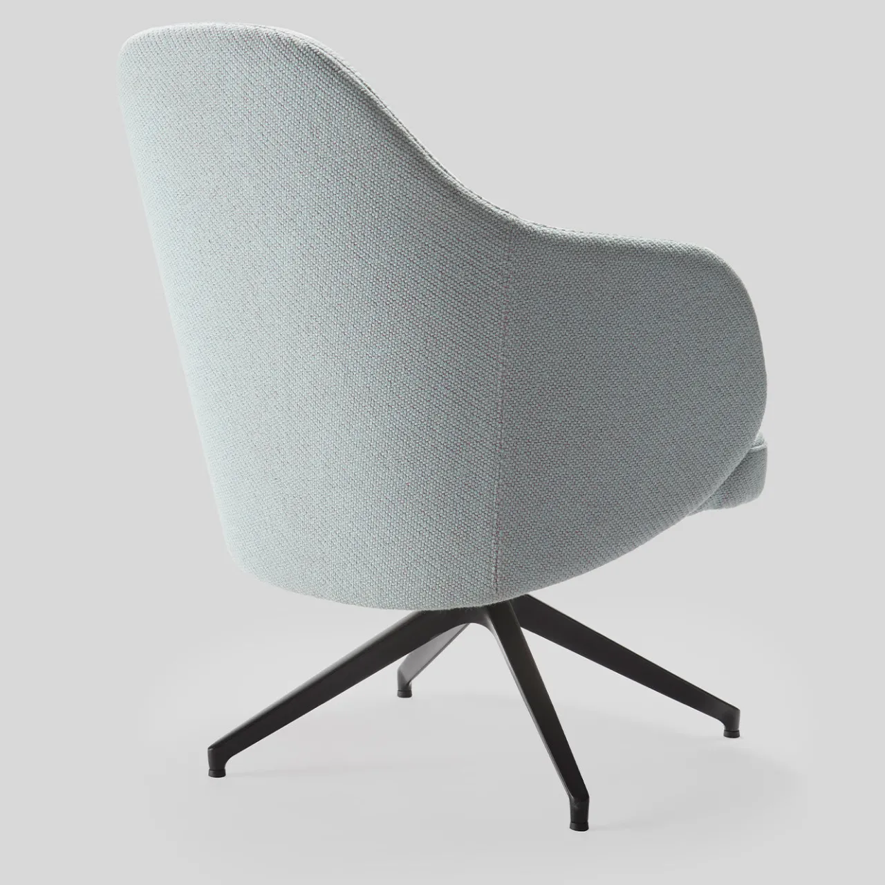 Livoni 1895 Office Chairs<Nantes Blue Swivel Armchair by Balutto Associati