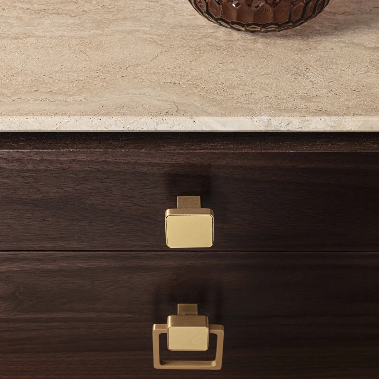 Galimberti Nino Nightstands<Nara Brown Wood Nightstand
