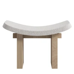 Secolo Stools<Nara Cocò Desert Storm And White Oak Stool
